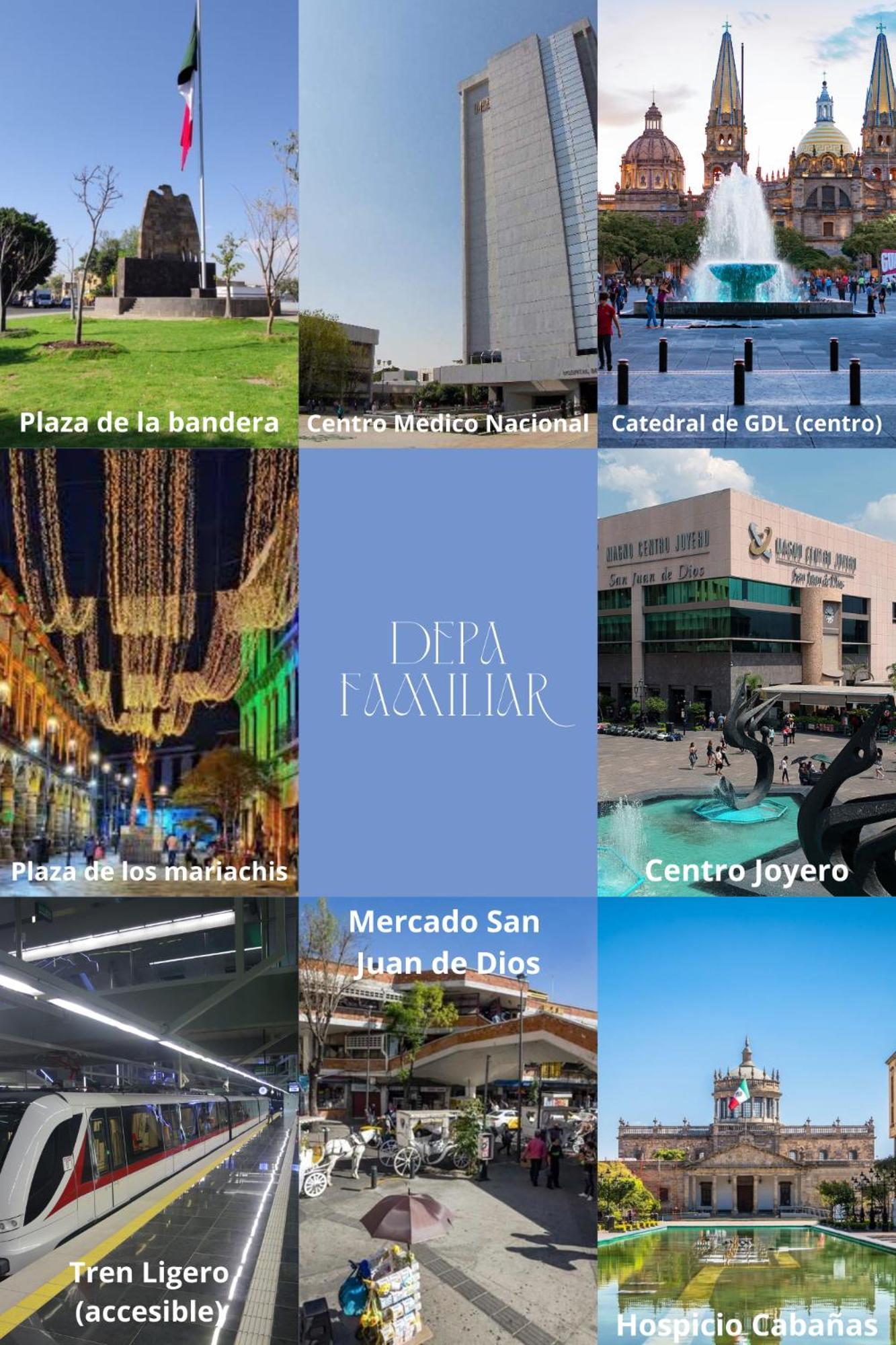 Depa Familiar Centrico Gdl Con Estacionamiento Apartamento Guadalajara Exterior foto
